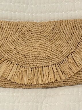 Mar Y Sol Fringe Clutch | Coastal Chic Resort Beach Vacation Beach Wedding🌴NEW